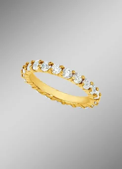 Memoire-Brillantring mit Brillanten