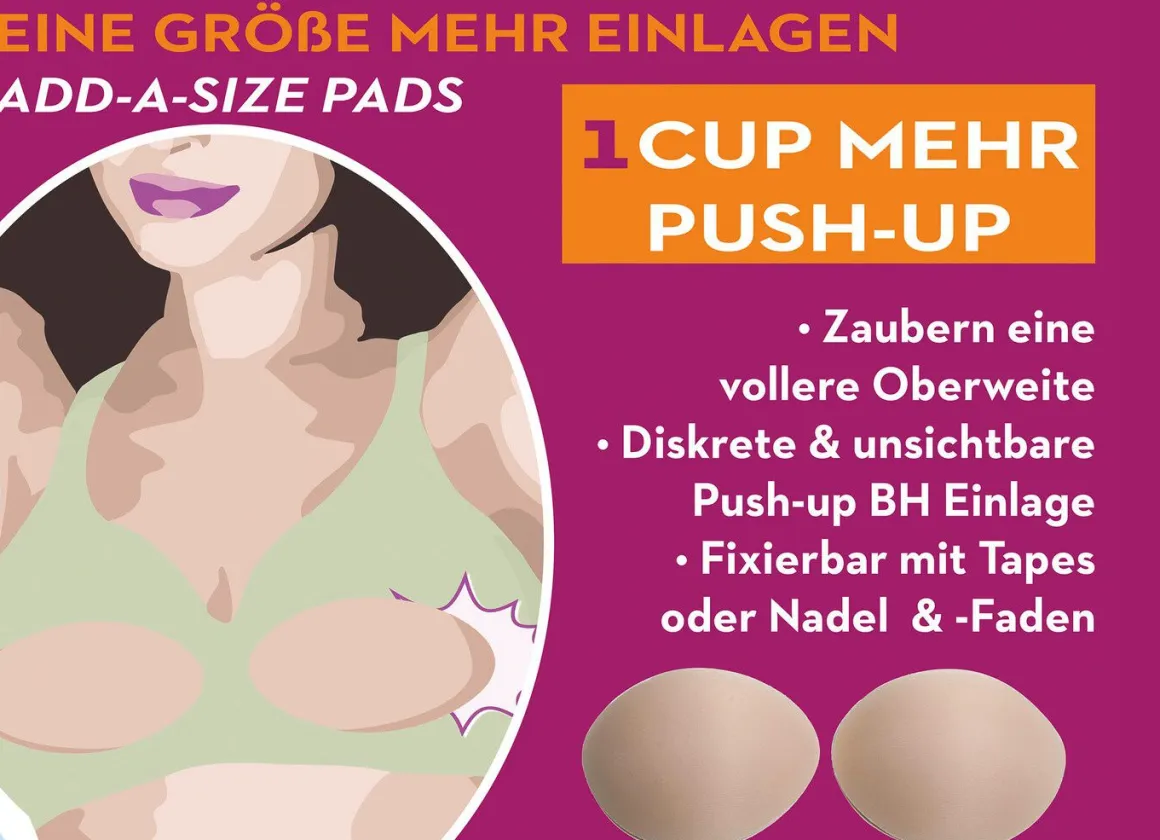Miss Perfect Wow 2 Go-Eine-Größe-mehr-BH-Einlagen