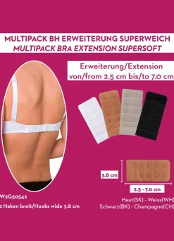 Miss Perfect Wow 2 Go Viererpack BH-Verlängerungen