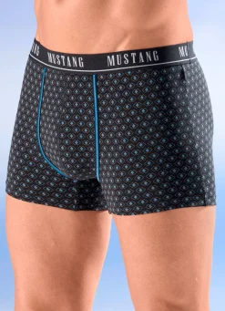 Mustang Dreierpack Pants mit Alloverdessin