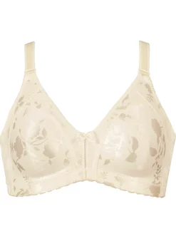 Naturana Minimizer-BH mit dezent glänzendem Floraldruck