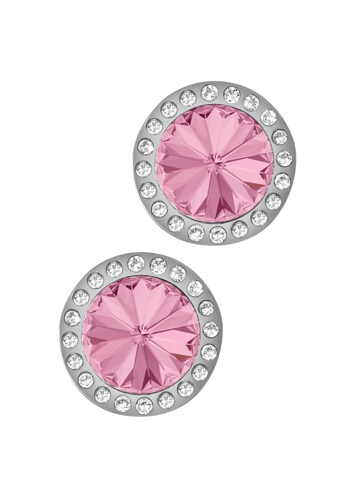 Ohrstecker mit Swarovski®-Kristallen in Pink