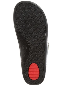 Pantolette aus Nappaleder mit luftiger Perforation