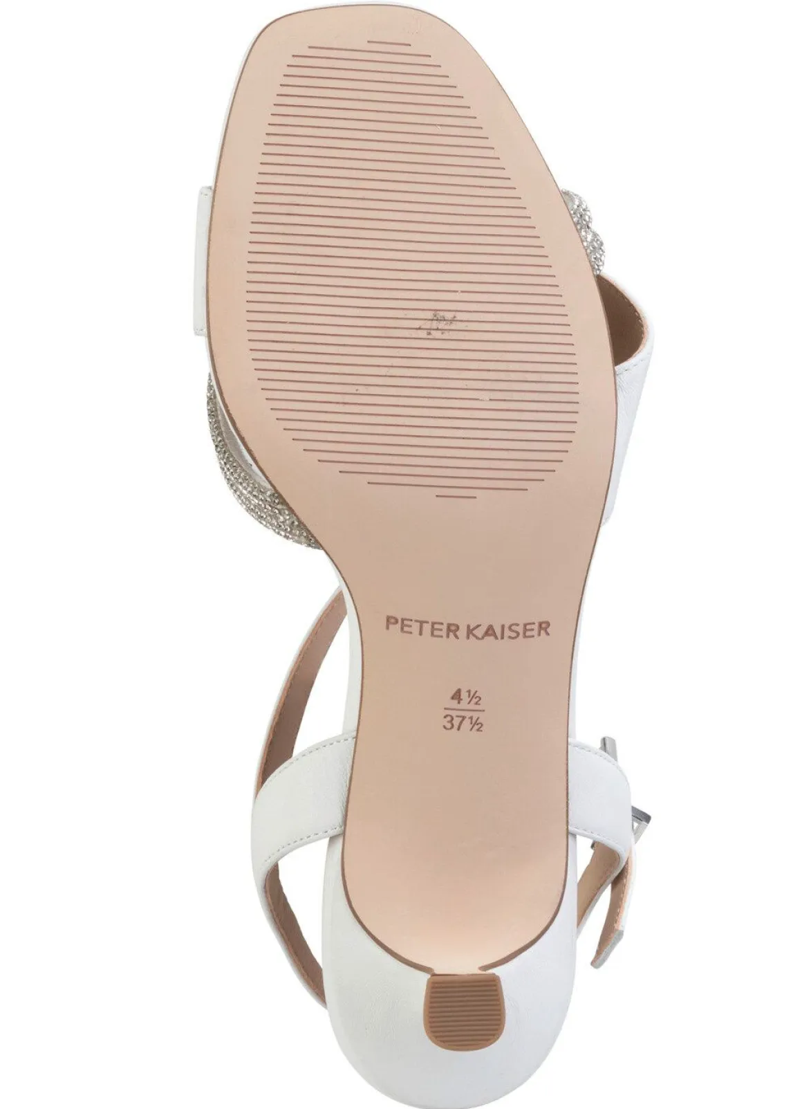 Peter Kaiser Sandalette mit Glitzersteinchen