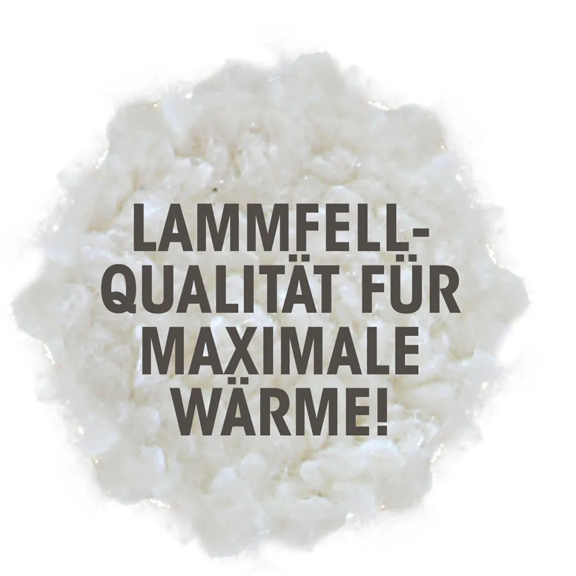 Plüsch-Hausschuhe in Wildleder-Optik