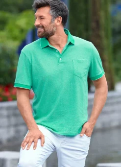 Poloshirt mit Brusttasche