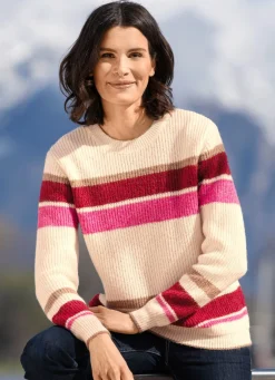 Pullover aus sehr flauschigem Garn