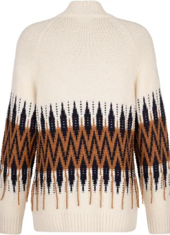 Pullover in Biesenstrick