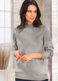 Pullover in Feinstrick