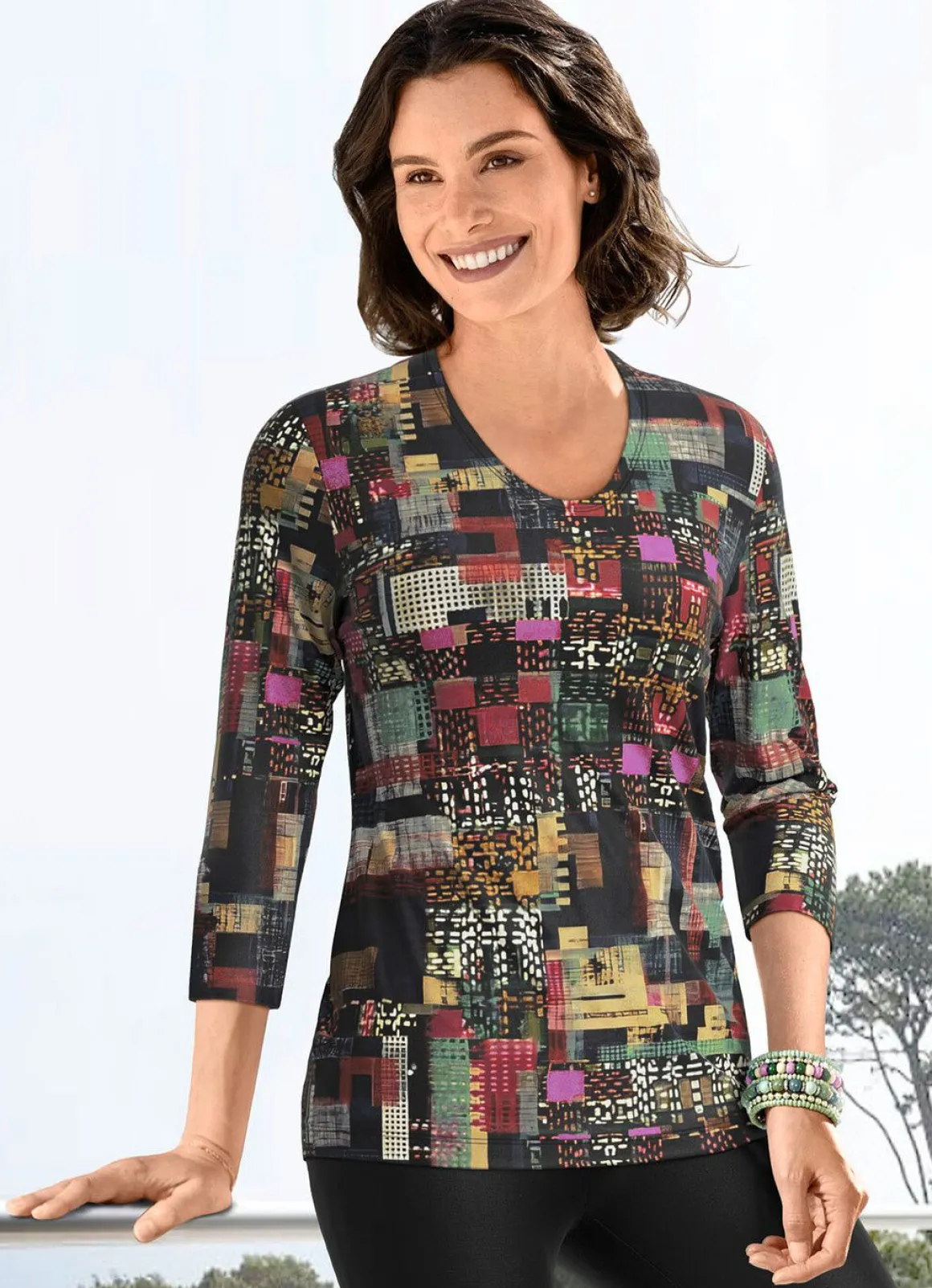 Pullover in Feinstrick