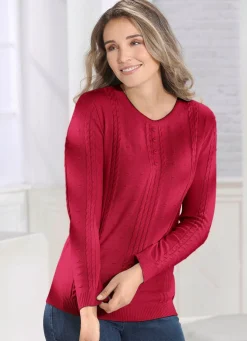 Pullover in Feinstrick