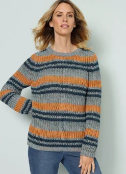 Pullover in Garnmix
