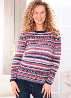 Pullover in Garnmix