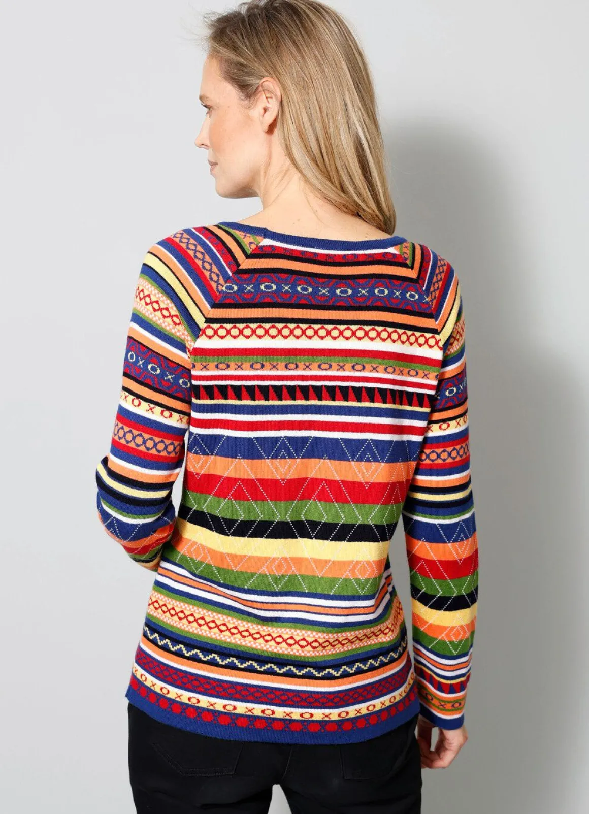 Pullover in Jacquard-Dessin