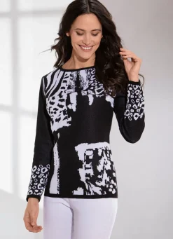 Pullover in Jacquard-Dessin