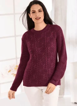 Pullover in Strickmix