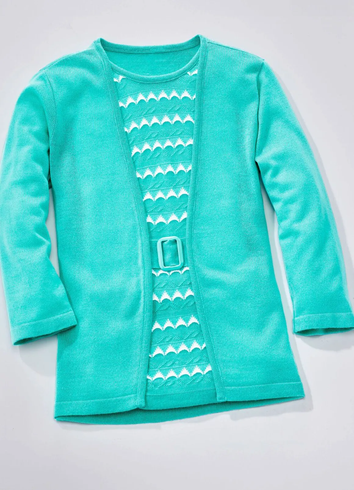 Pullover in Twinset-Optik