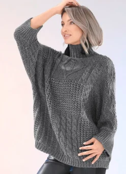 Pullover mit Alpaka und toller Struktur