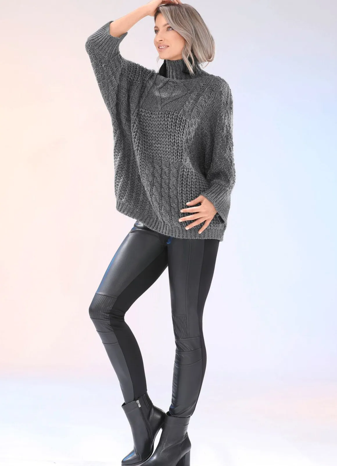 Pullover mit Alpaka und toller Struktur