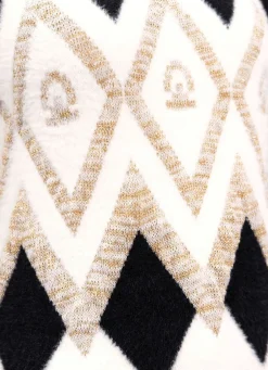 Pullover mit flauschigem Effektgarn