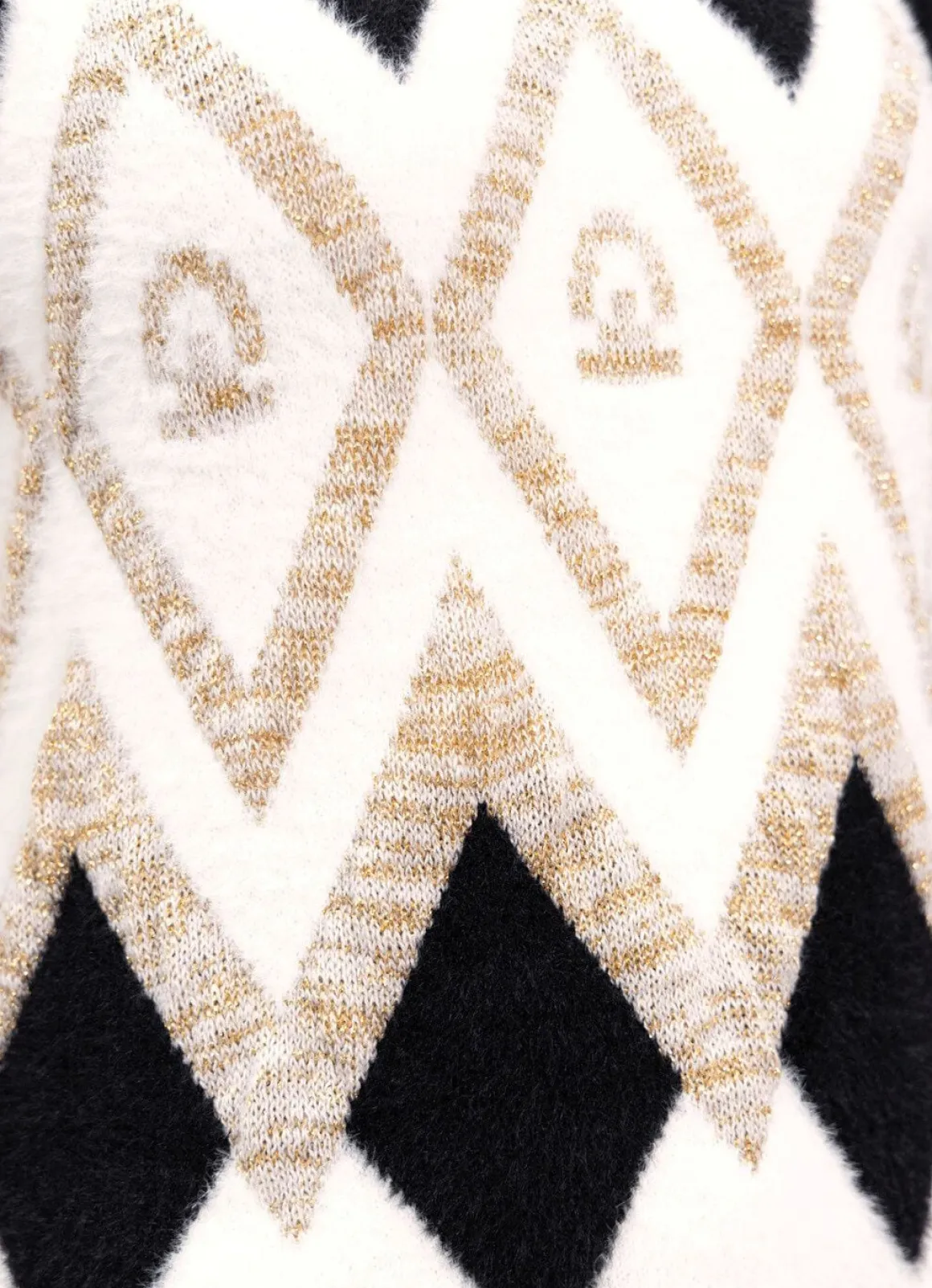 Pullover mit flauschigem Effektgarn