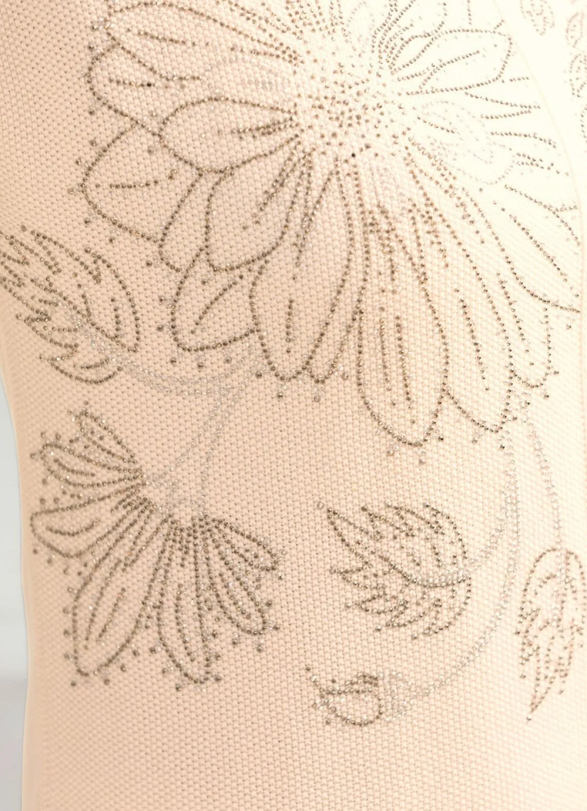 Pullover mit floraler Strasszier