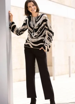 Pullover mit Jacquard-Dessin