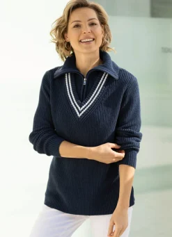Pullover mit recycelter Baumwolle