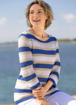 Pullover mit recycelter Baumwolle