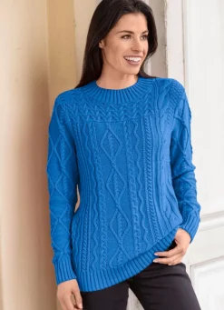 Pullover mit recycelter Baumwolle