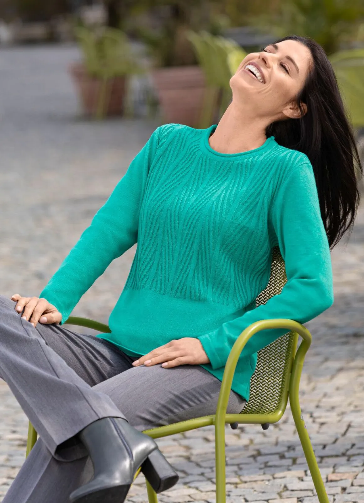 Pullover mit Schurwolle