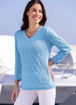 Pullover mit Strukturdessin