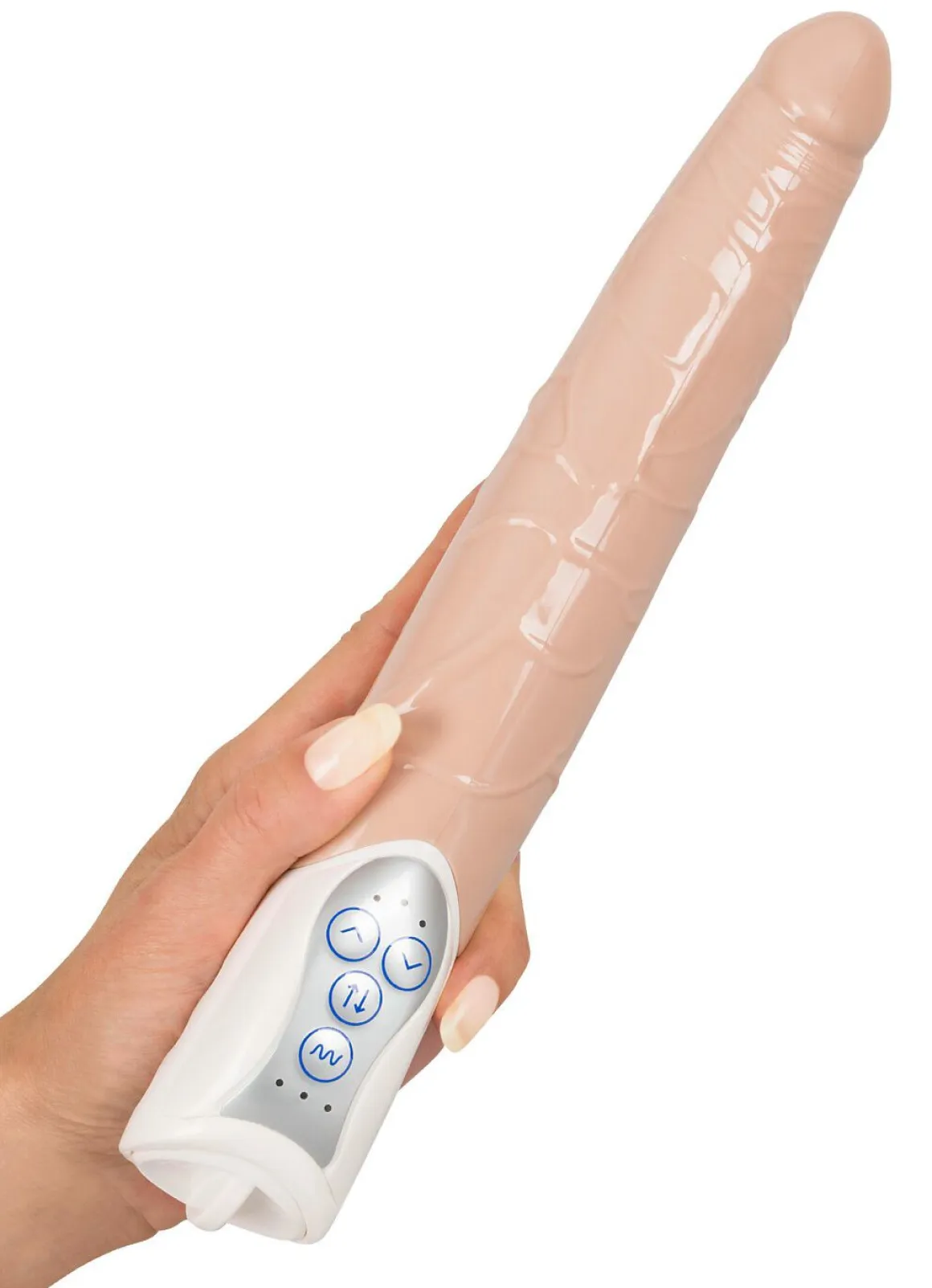 Push it Vibrator mit automatischer Stoßfunktion