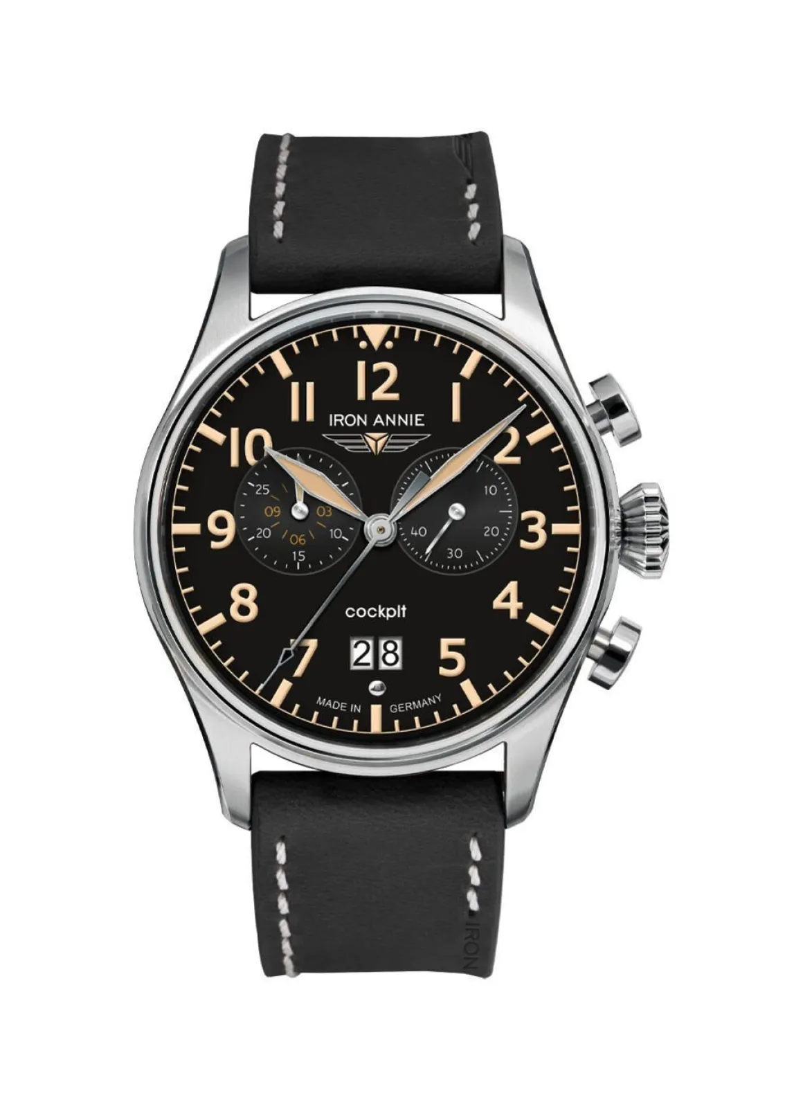 Quartz-Chronograph der Serie "Iron Annie Cockpit"