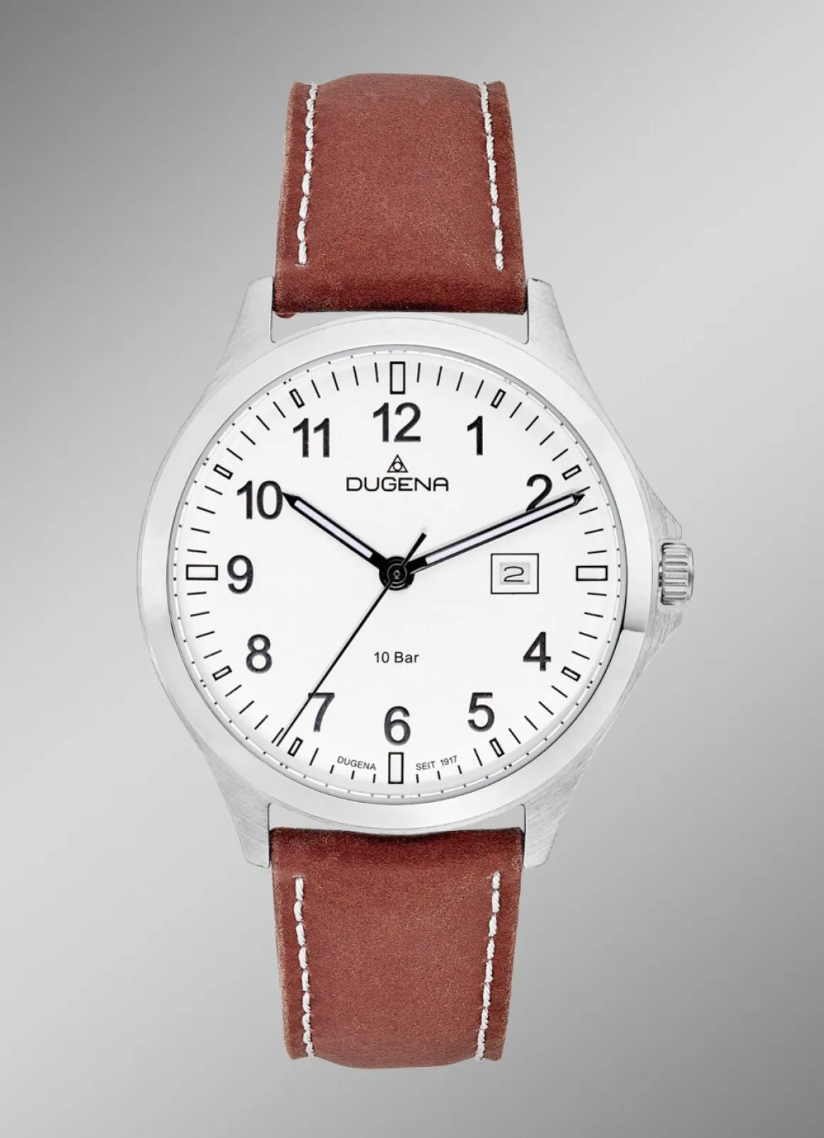 Quartz-Herrenuhr mit Edelstahlgehäuse