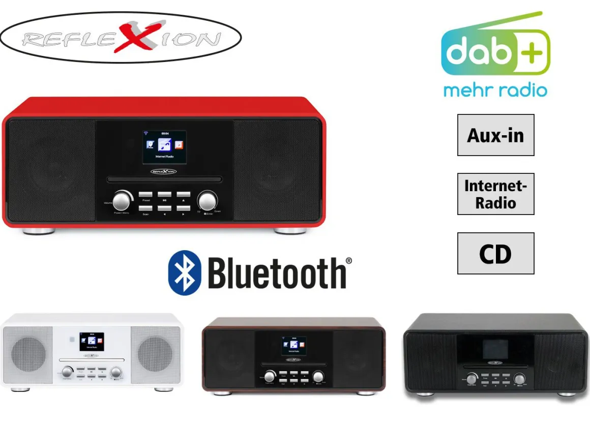 Reflexion HRA19INT Stereoanlage mit Internet-Radio