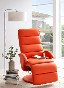 Relax-Sessel mit stabilem Metallrahmen