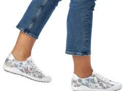 Remonte, elegante Damen-Sneaker, Weite G, mit Reißverschluss