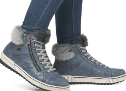 Remonte, gefütterte Damen-Boots, Winterschuhe, Weite G, mit herausnehmbarem Fußbett