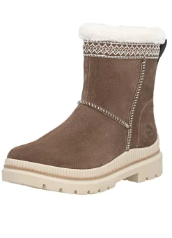 Remonte, gefütterte Damen-Stiefeletten, Winterschuhe, Weite G, mit Lammfell