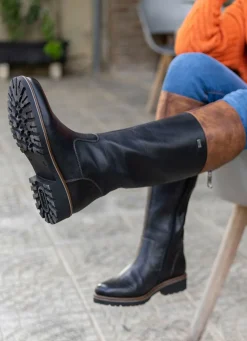 Remonte, gefütterte Damen-Stiefel, Winterschuhe, Weite G, mit Reißverschluss