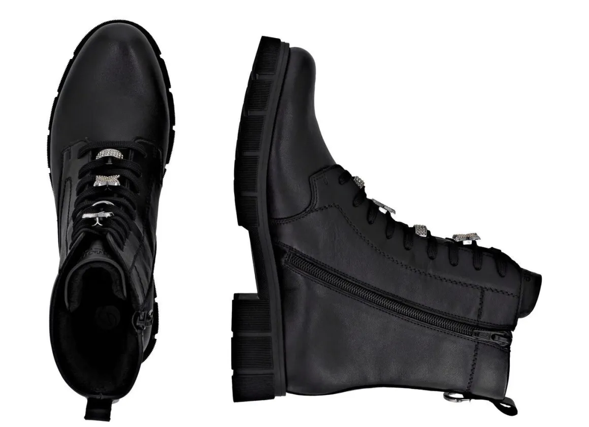 Remonte, schicke Damen-Stiefeletten, Winterschuhe, Weite G, mit Reißverschluss