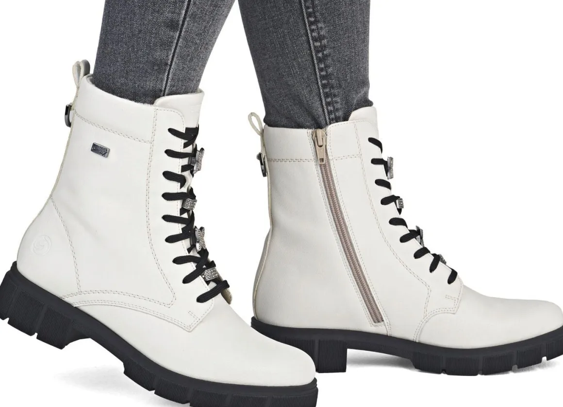 Remonte, schicke Damen-Stiefeletten, Winterschuhe, Weite G, mit Reißverschluss