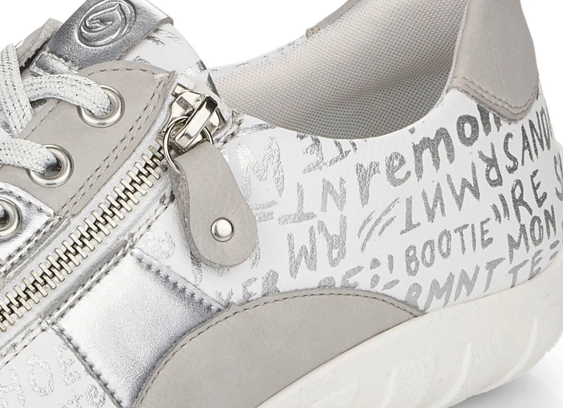 Remonte Sneaker mit bedruckten Besätzen