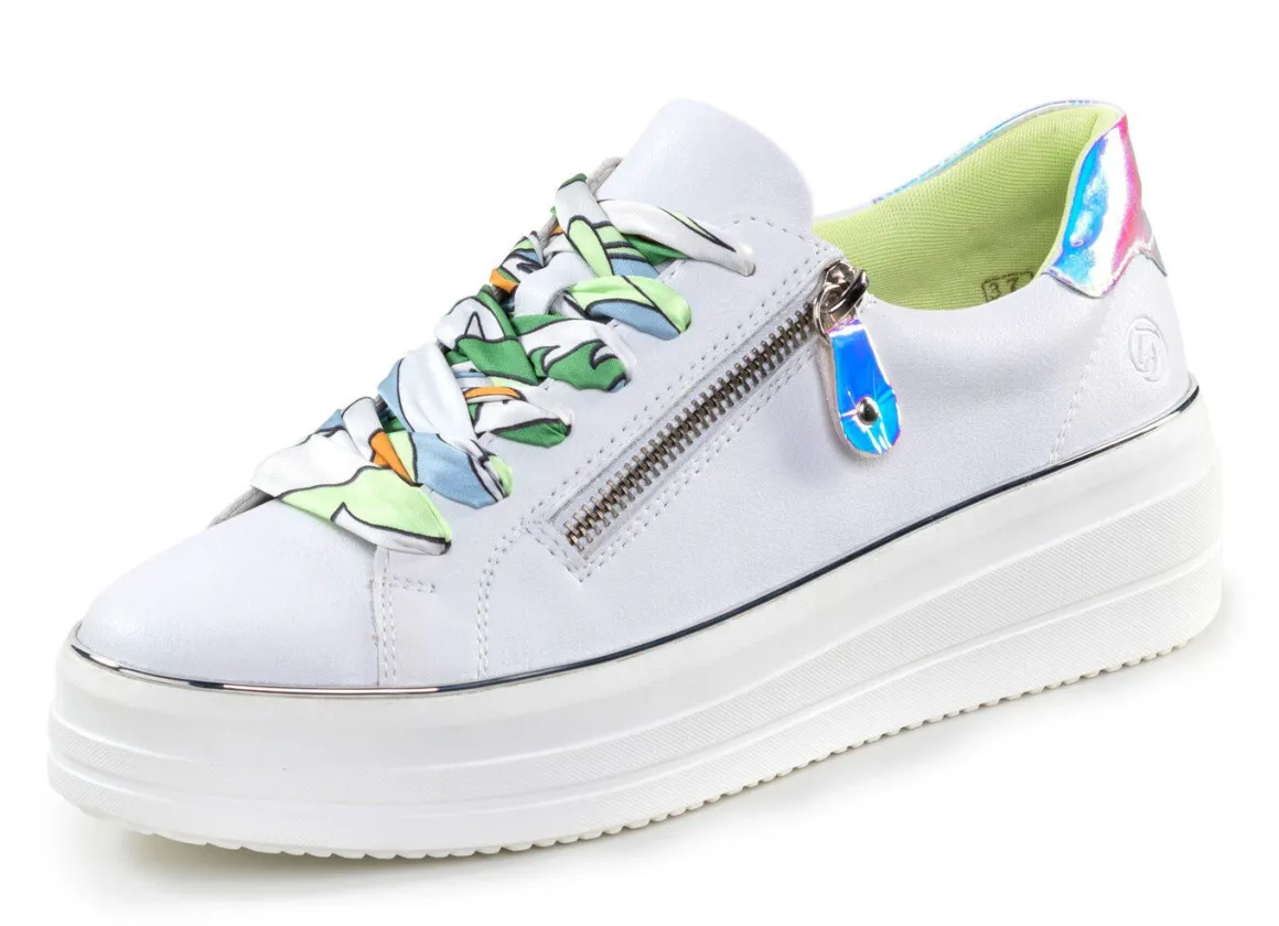 Remonte Sneaker mit bunter Schnürung