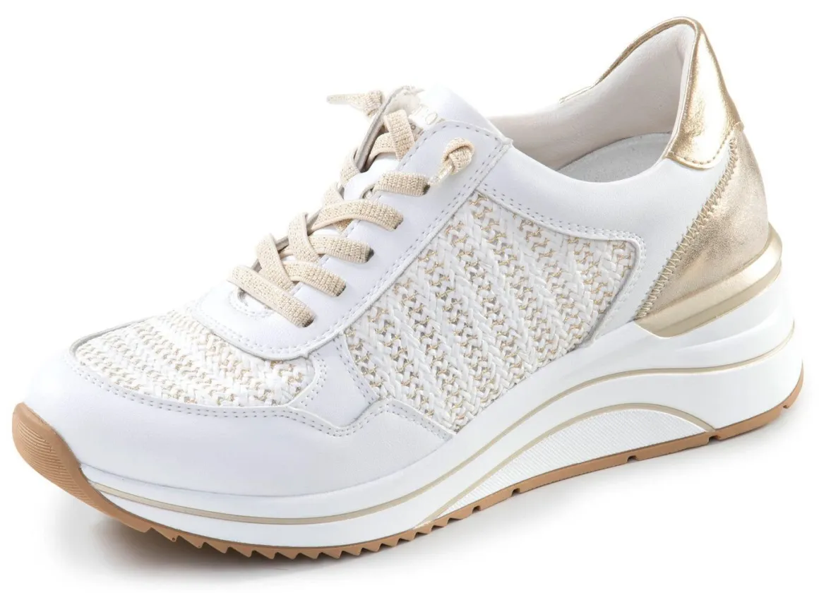 Remonte, sportliche Damen-Sneaker, Weite H, mit herausnehmbarem Fußbett