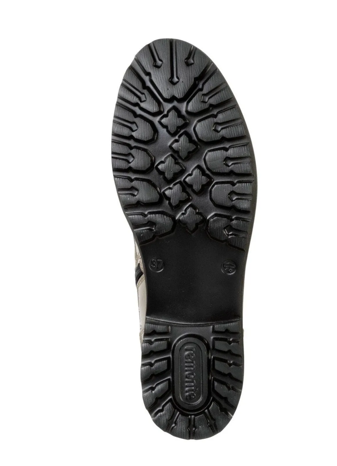 Remonte Stiefelette mit trendigen Zierketten in Schnür-Optik