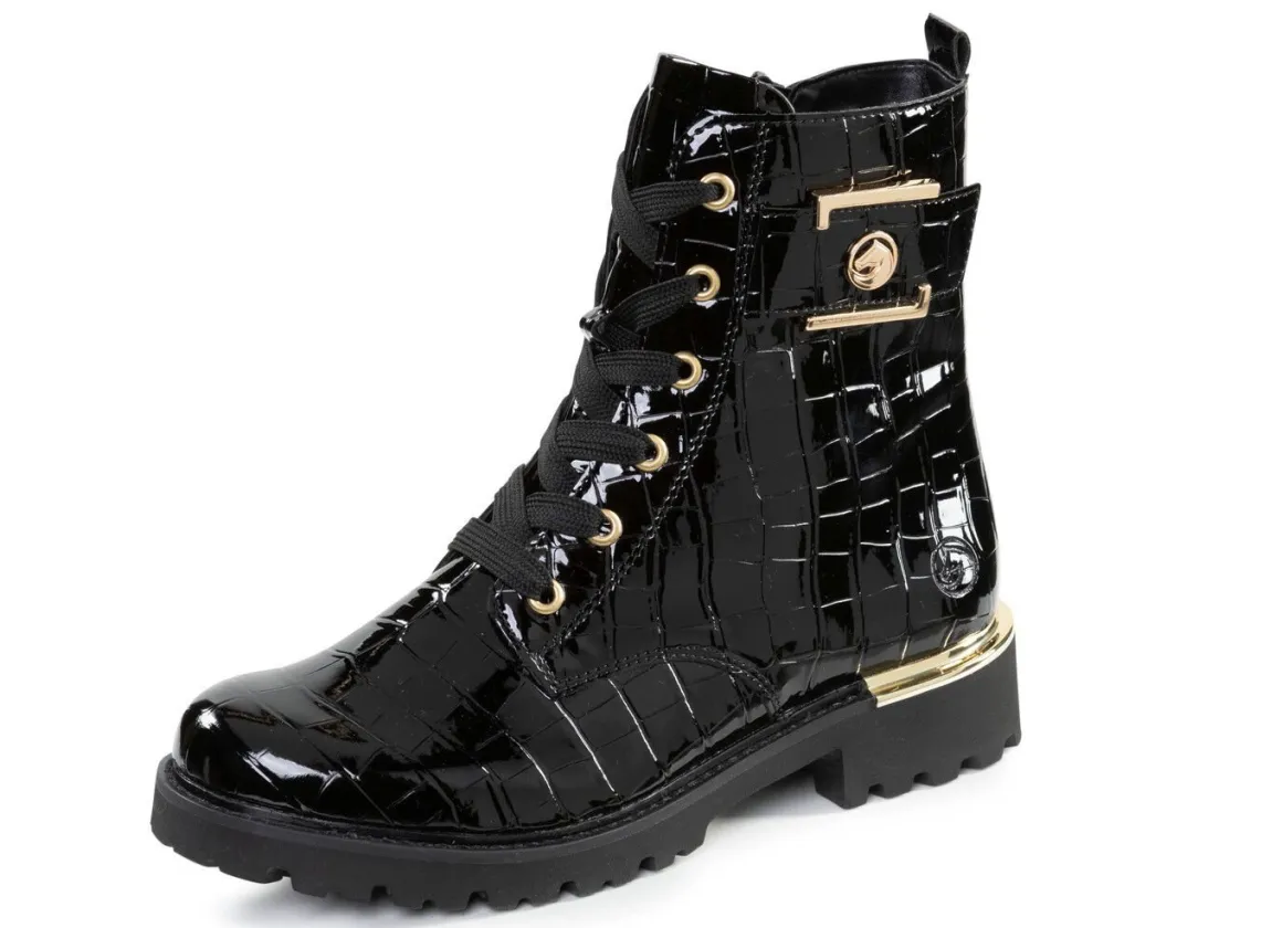 Remonte, stylische Damen-Stiefeletten, Winterschuhe, Weite G, mit herausnehmbarem Fußbett