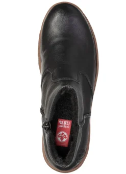 Rieker, gefütterte Damen-Stiefeletten, Winterschuhe, mit Reißverschluss