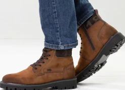 Rieker, gefütterte Herren-Boots, Winterschuhe, Weite H, mit Reißverschluss
